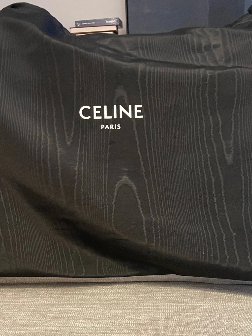 Celine Classic Panier Braided Triomphe in Raffia and Calfskin with dust bag - Picture 16 of 16